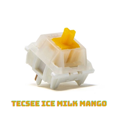 Tecsee Ice Milk Tactile Switches