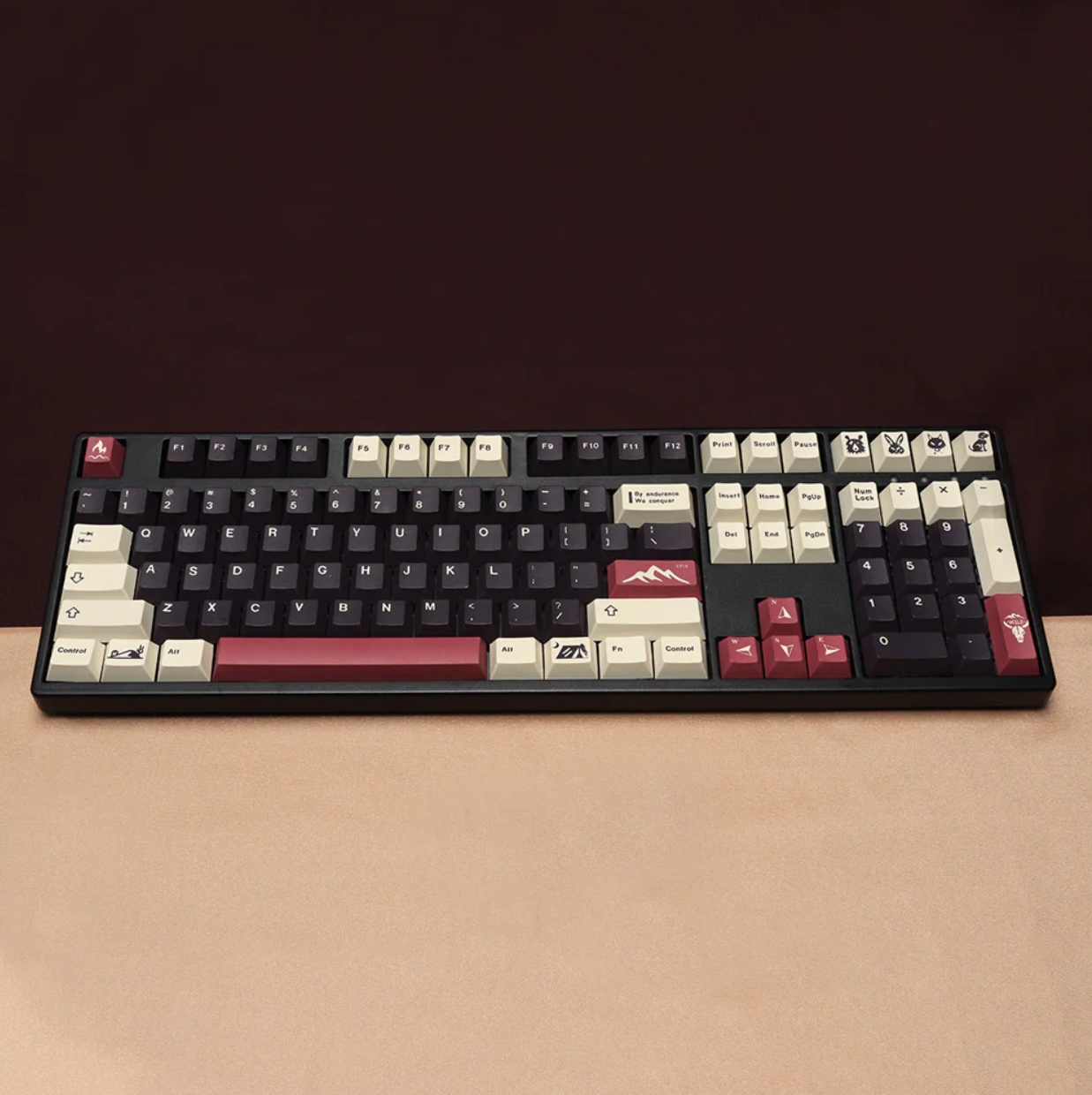 GMK Clone Campaign with novelties PBT Cherry