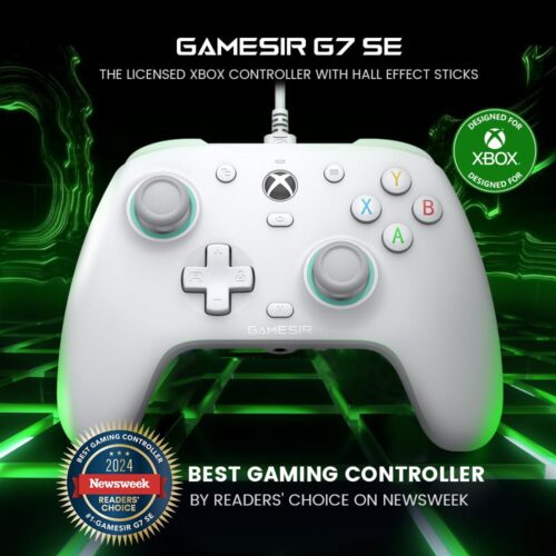 Gamesir G7 SE Xbox certified Hall effect button and trigger gamepad