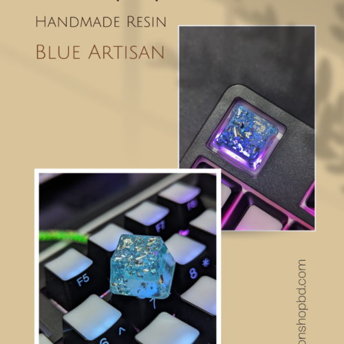 Blue Beauty Artisan Keycap